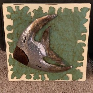 Beautiful coastal fish art